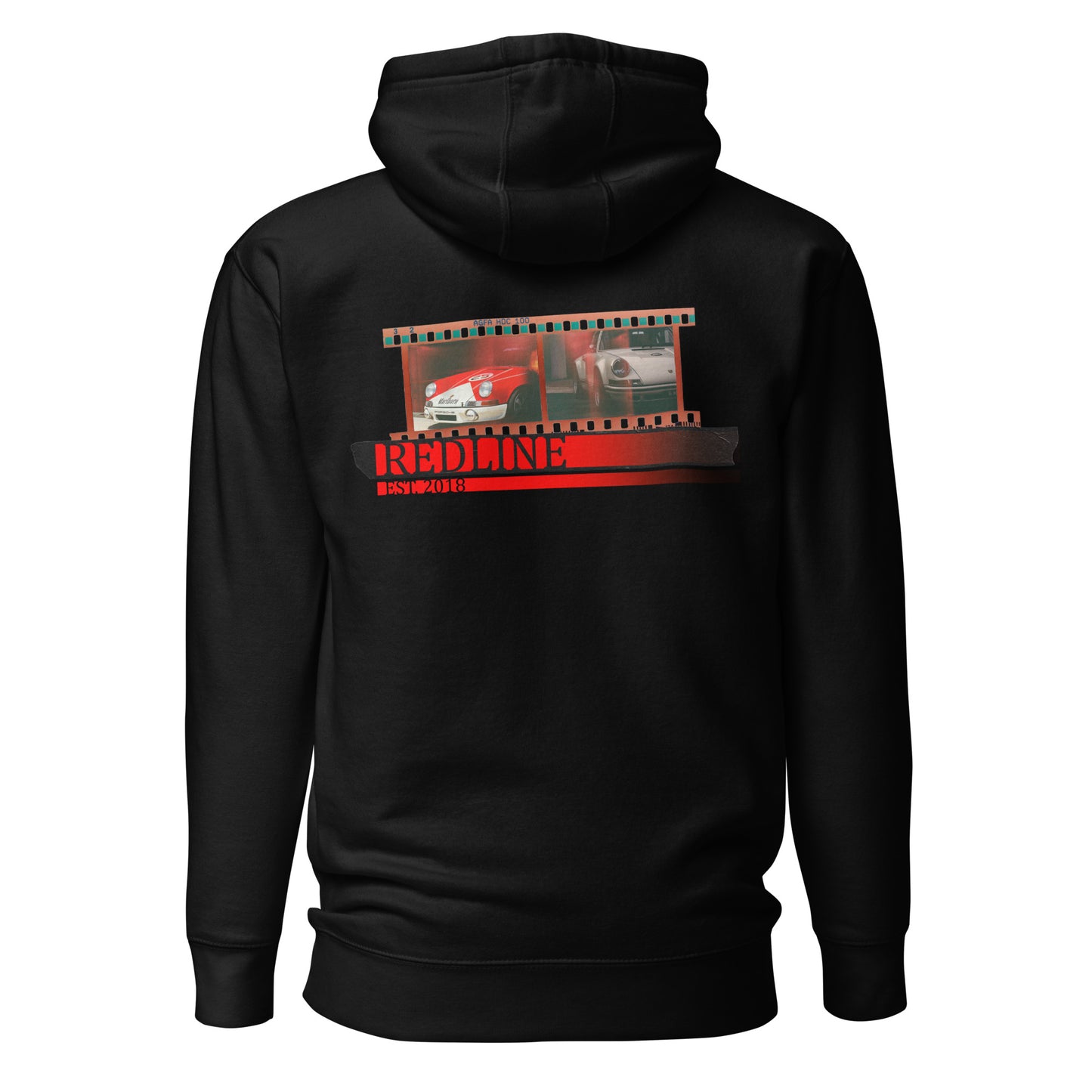 Redline Retro - Premium Embroidered Hoodie