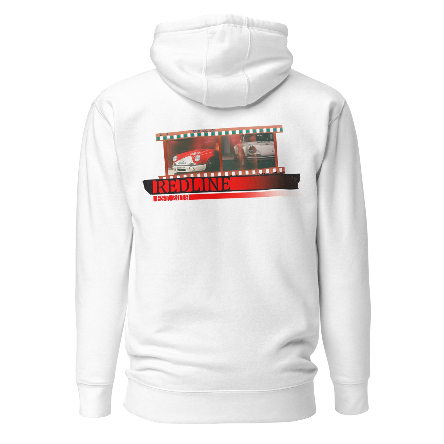 Redline Retro - Premium Embroidered Hoodie